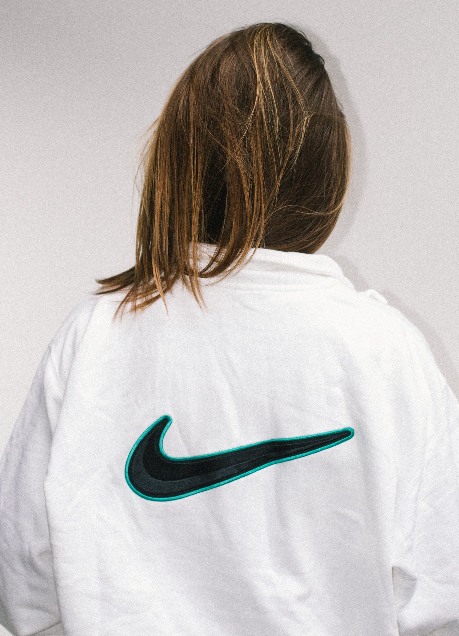 Nike - zipper - Swoosh Logo