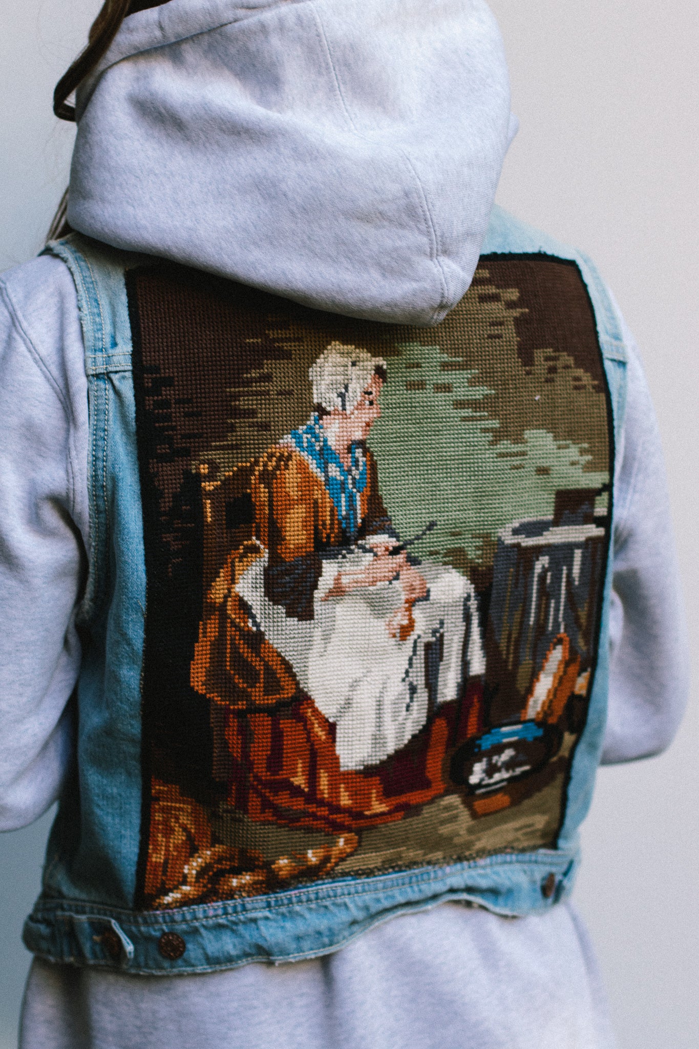 Handmade Vintage Denim &quot;ART&#39;&#39;
