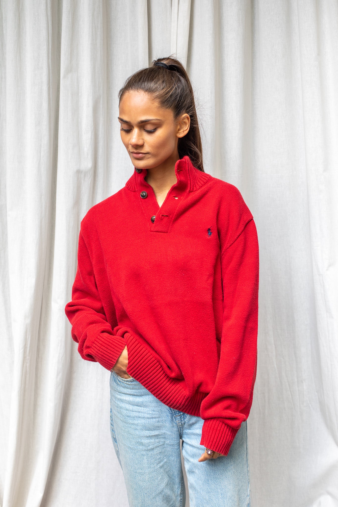 Ralph Lauren - Button Zipper