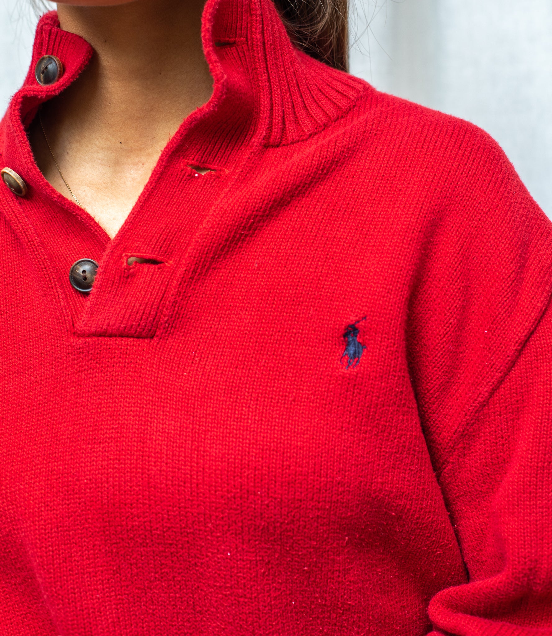 Ralph Lauren - Button Zipper