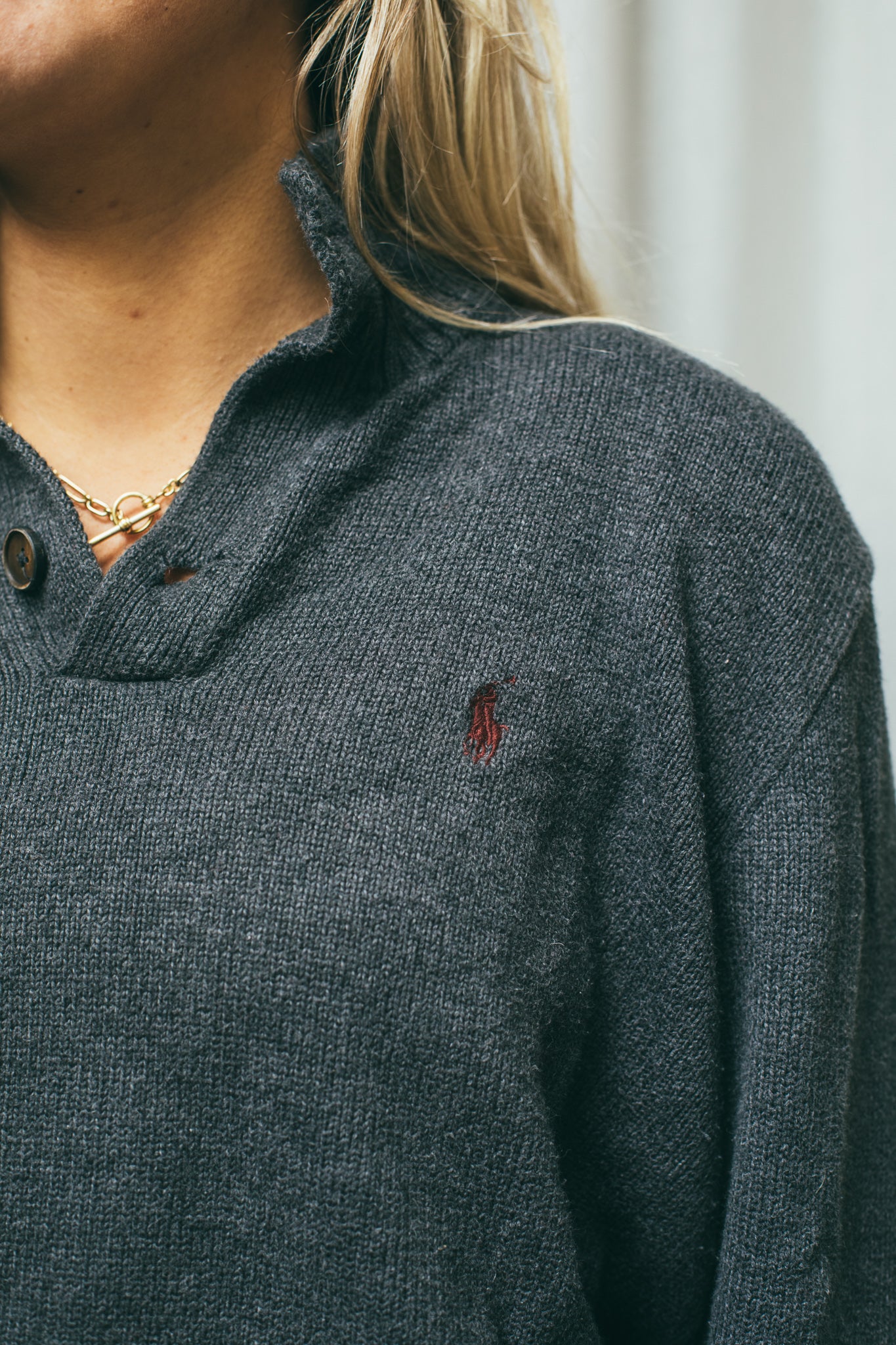Ralph Lauren - Button Zipper