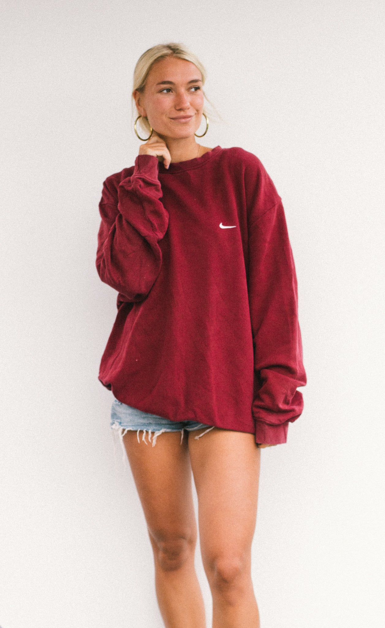 Nike - Swoosh - Vintage - Sweatshirt